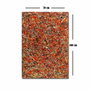 Wallity La Furia de Jackson Pollock - Lienzo 70x100 cm